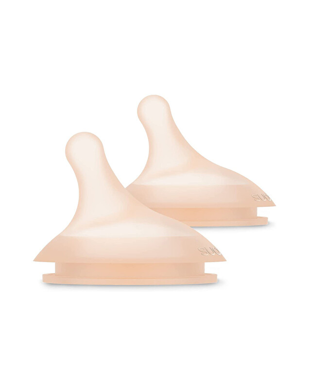 Lot de 2 tétines spécial allaitement Débit allaitement Suavinex