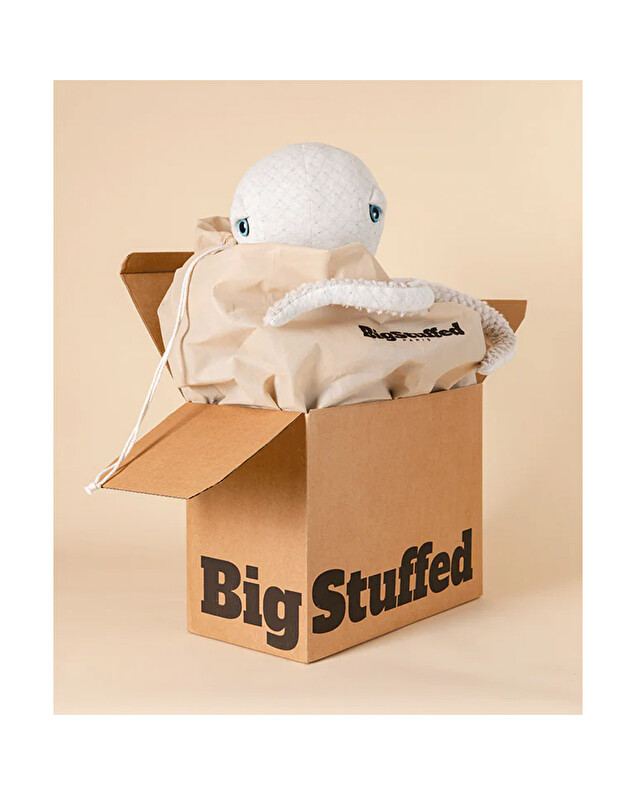 Peluche pieuvre 56 cm Coloris albino  Bigstuffed