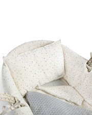 Parure de couffin Coloris vanilla sky  Babyshower