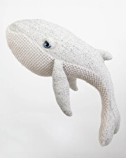 Peluche baleine 83 cm Coloris original Bigstuffed
