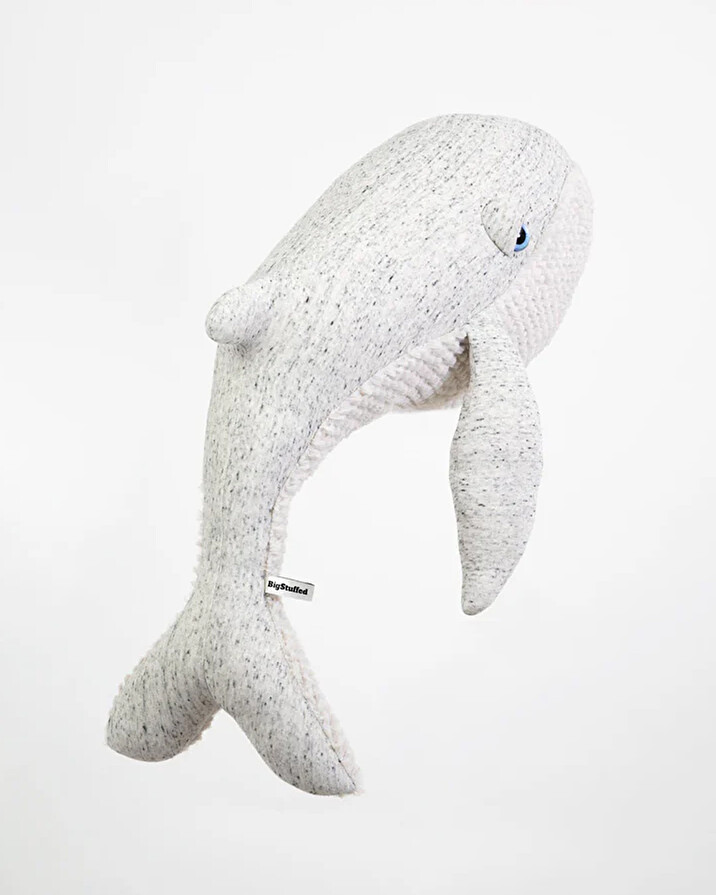 Peluche baleine 83 cm Coloris original Bigstuffed