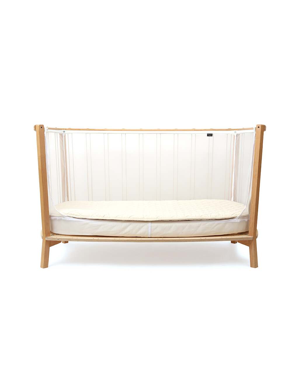 Lit bébé évolutif Kimi 60x120 cm Coloris hazelnut Charlie Crane