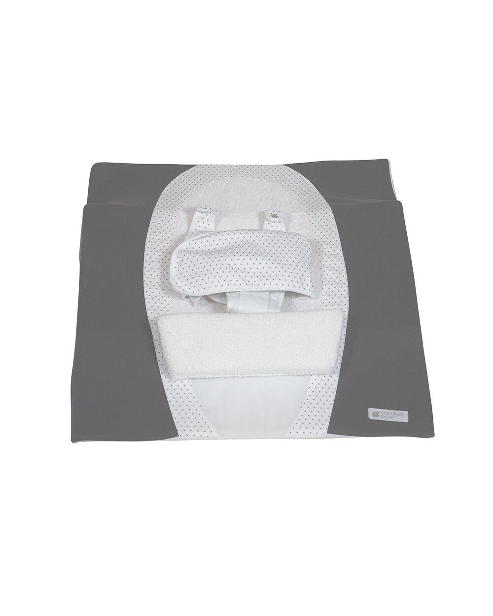 Plan inclin&eacute; 30&deg; Morpho clive Coloris gris/blanc  Candide