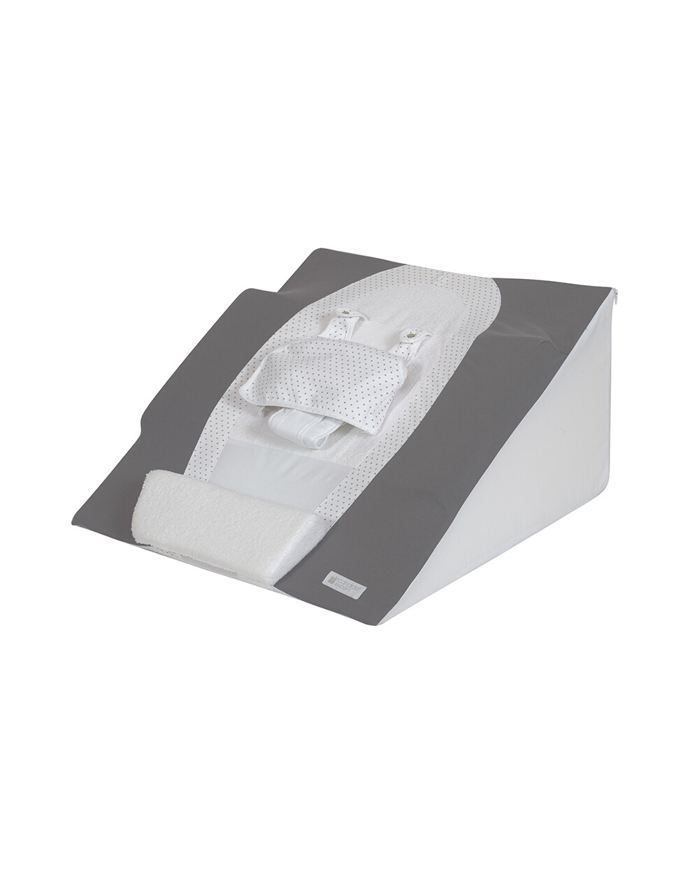 Plan inclin&eacute; 30&deg; Morpho clive Coloris gris/blanc  Candide