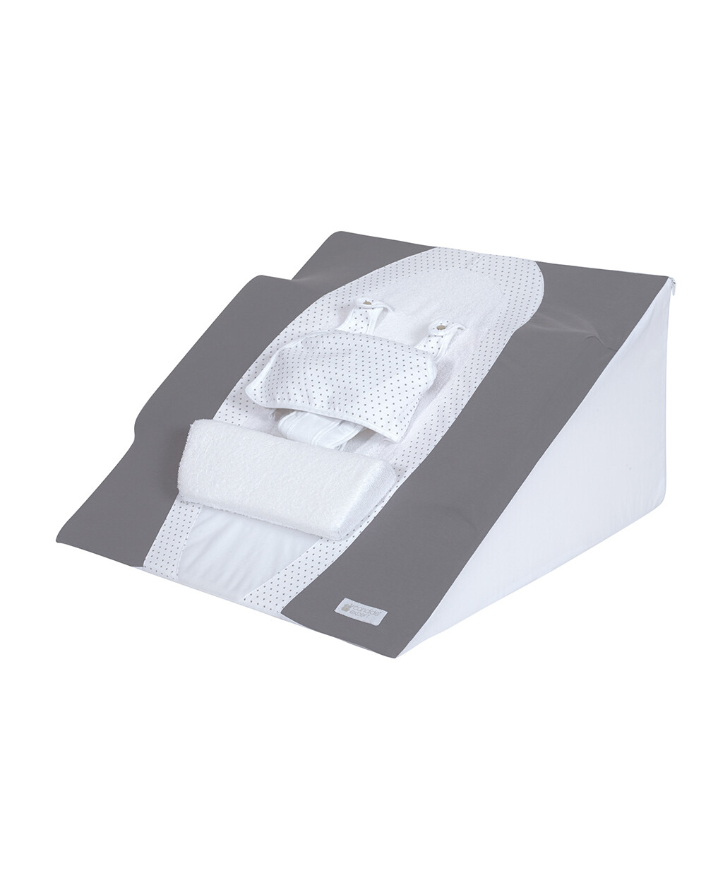 Plan inclin&eacute; 30&deg; Morpho clive Coloris gris/blanc  Candide