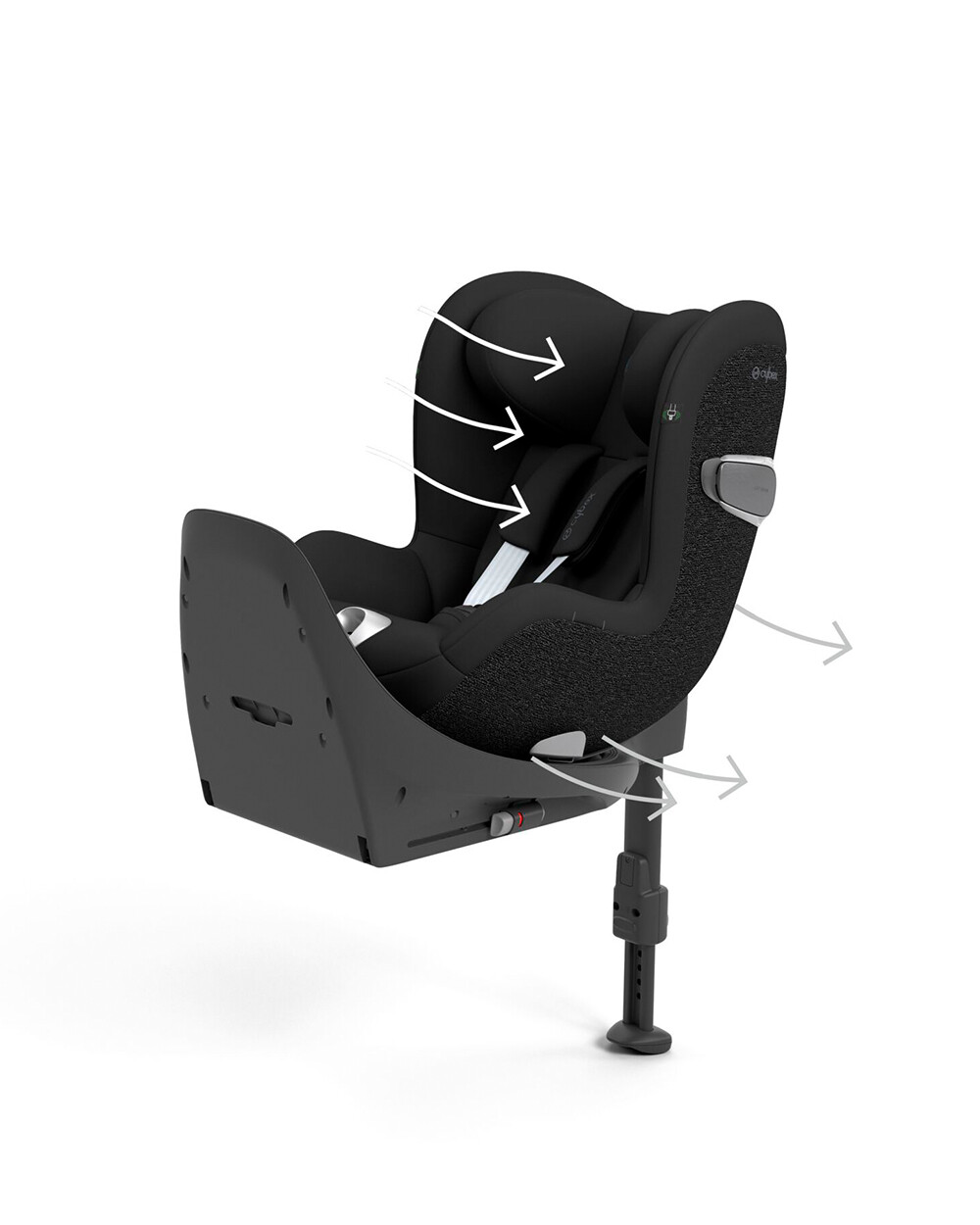 Siège auto Sirona T i-Size Coloris sepia black Cybex