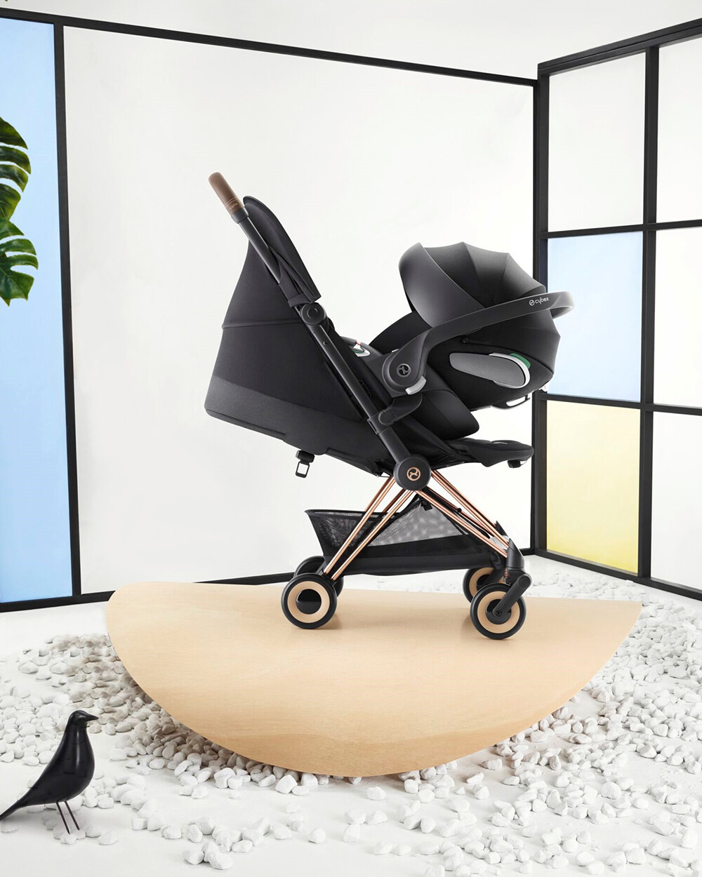 Adaptateurs de si&egrave;ge auto Coya Coloris black  Cybex