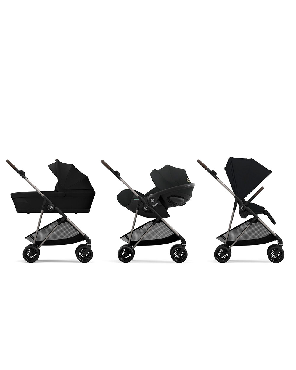 Nacelle Melio 4 Coloris magic black  Cybex