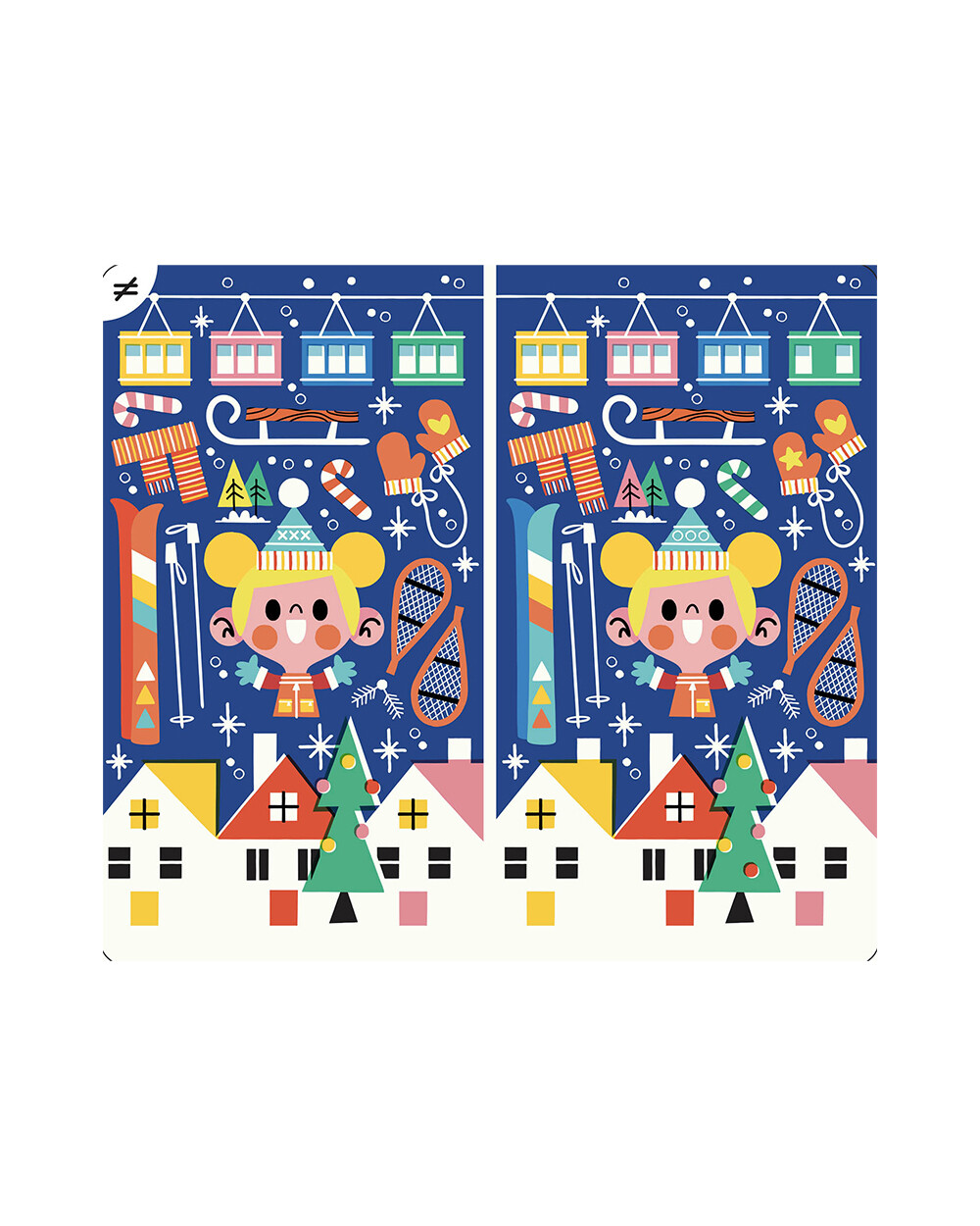 Ma pochette de jeux 20 jeux de Noël Auzou