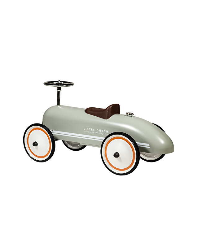 Porteur voiture rétro Coloris olive Little Dutch