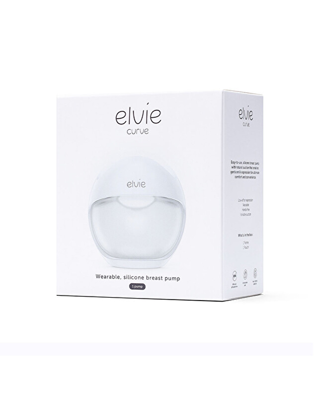Tire-lait manuel Elvie Curve En silicone  Elvie