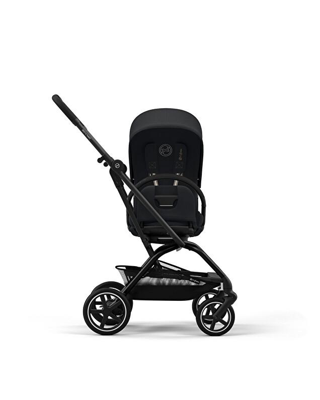 Poussette Eezy S Twist+2 Châssis noir coloris magic black Cybex
