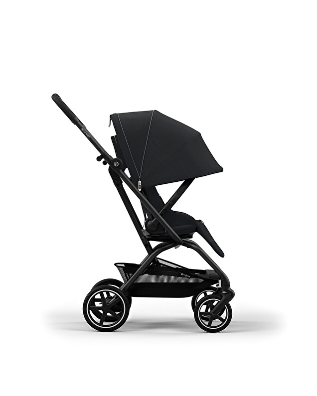 Poussette Eezy S Twist+2 Châssis noir coloris magic black Cybex