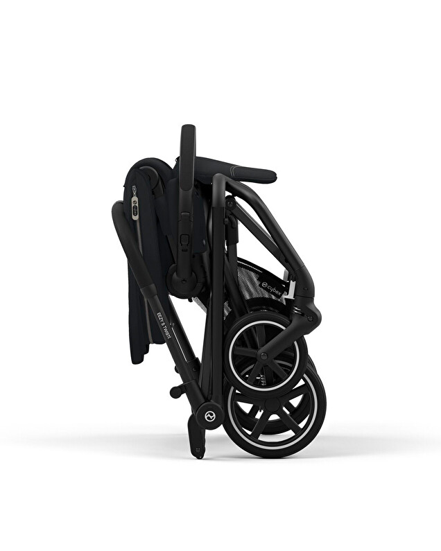 Poussette Eezy S Twist+2 Châssis noir coloris magic black Cybex