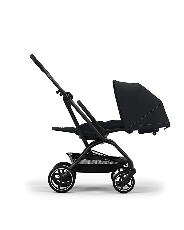 Poussette Eezy S Twist+2 Châssis noir coloris magic black Cybex