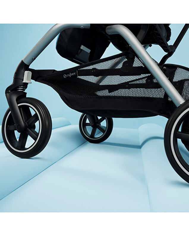 Poussette Eezy S Twist+2 Châssis noir coloris magic black Cybex