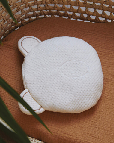 Coussin cale t&ecirc;te P'tit Panda Coloris &eacute;cru  Candide