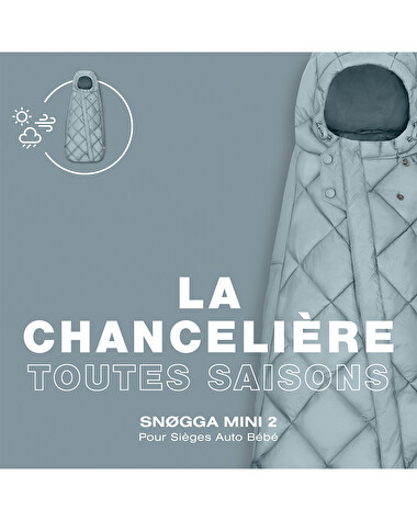 Chanceli&egrave;re Snogga Mini 2 Coloris moon black  Cybex
