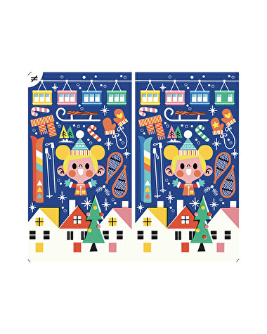 Ma pochette de jeux 20 jeux de No&euml;l  Auzou
