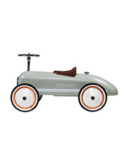 Porteur voiture r&eacute;tro Coloris olive  Little Dutch