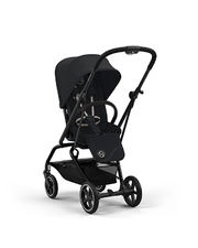 Poussette Eezy S Twist+2 Châssis noir coloris magic black Cybex