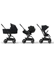 Poussette Eezy S Twist+2 Châssis noir coloris magic black Cybex