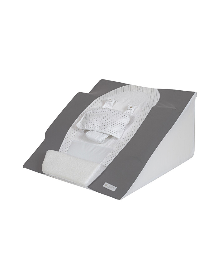 Plan inclin&eacute; 30&deg; Morpho clive Coloris gris/blanc  Candide
