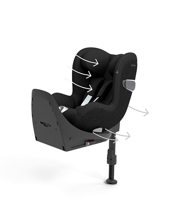 Siège auto Sirona T i-Size Coloris sepia black Cybex