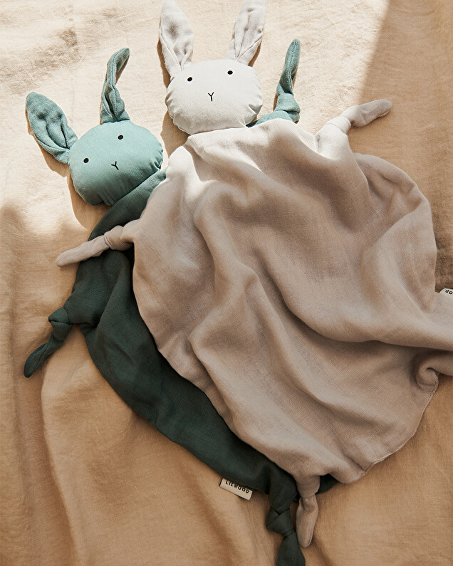 Doudou Agnete Lapin coloris peppermint  Liewood