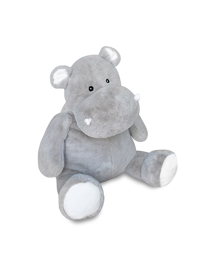 Peluche Hippo'dou 85 cm Coloris gris Histoire d'Ours