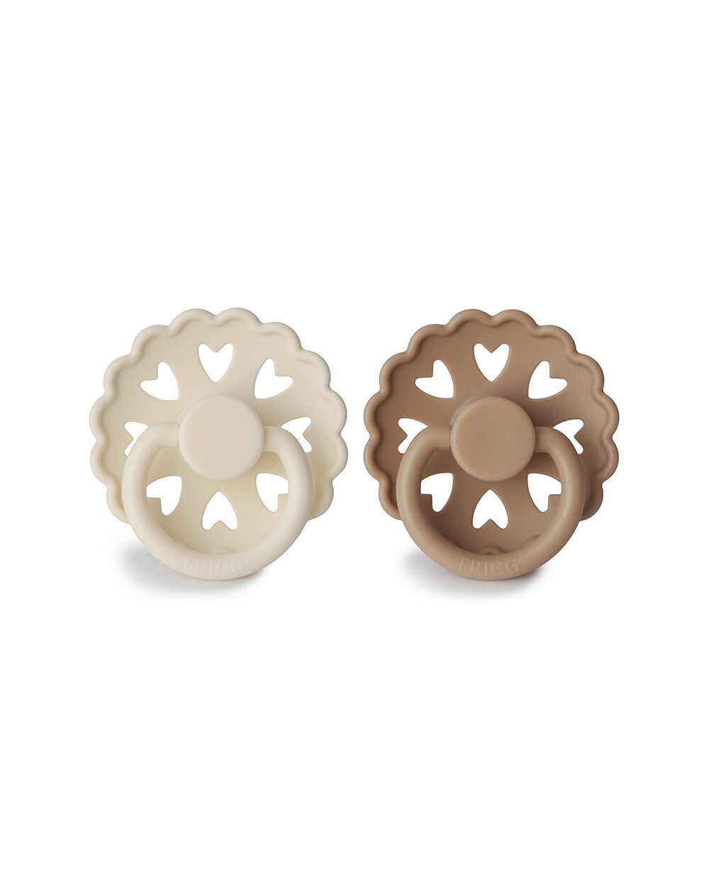Lot de 2 sucettes Fairytale silicone Coloris duckling/emperor Frigg