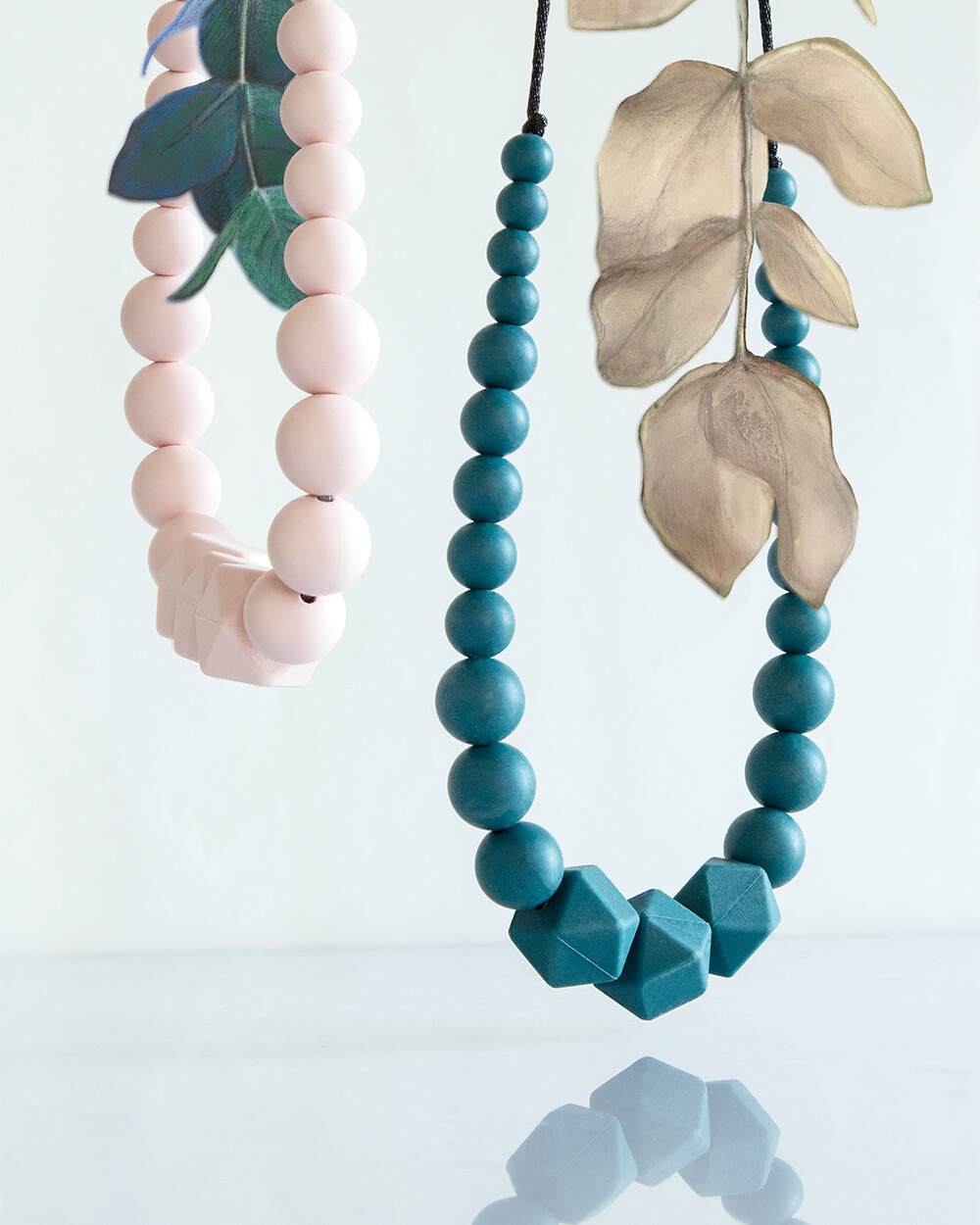 Collier d'allaitement Peacock Coloris bleu Minty Wendy