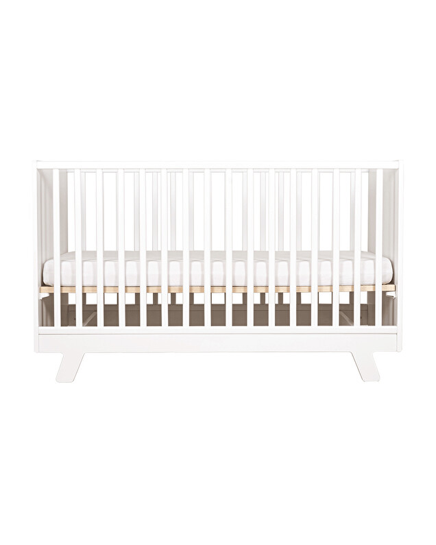 Lit évolutif Lubin 70x140 cm Coloris blanc  Natalys