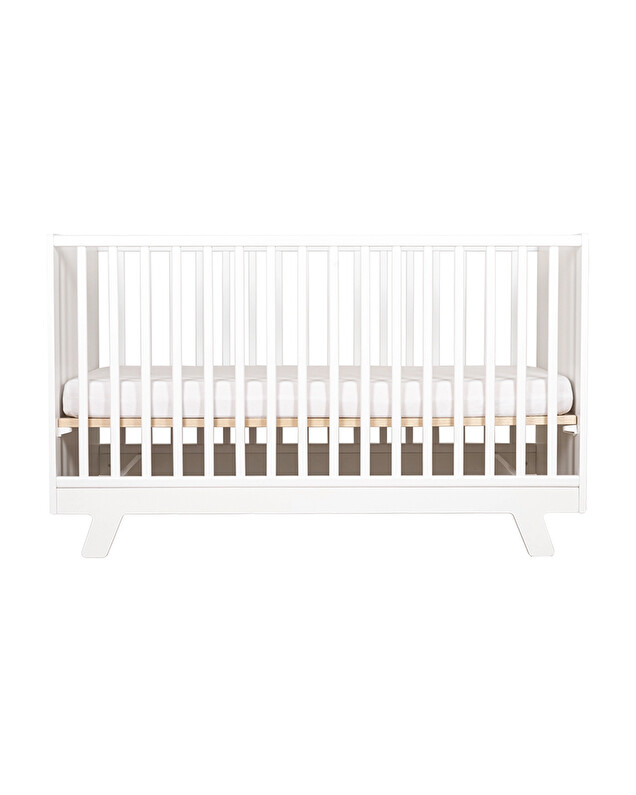 Lit évolutif Lubin 70x140 cm Coloris blanc  Natalys