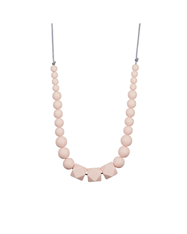 Collier d'allaitement Constance Coloris rose perle  Minty Wendy