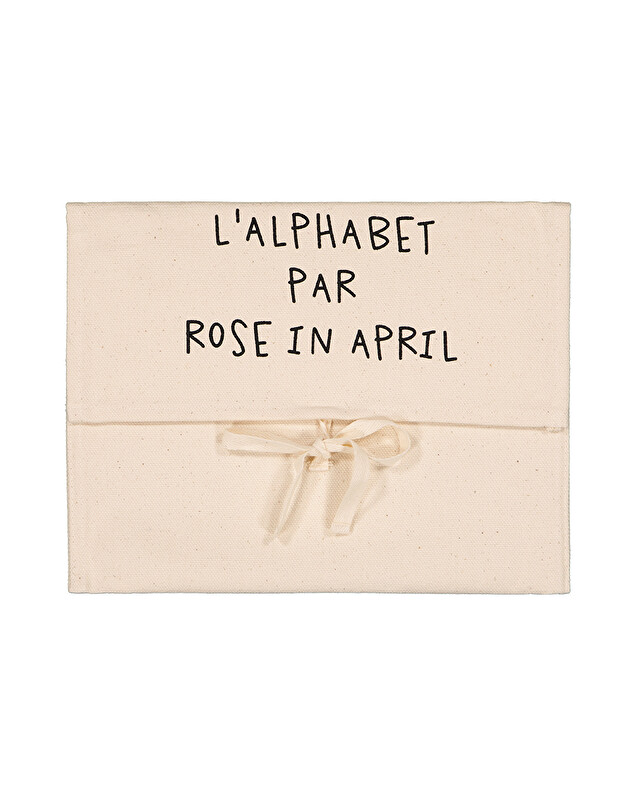 Abécédaire Affiche murale  Rose in April