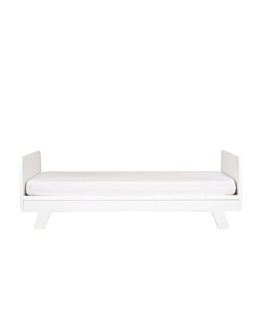 Lit &eacute;volutif Lubin 70x140 cm Coloris blanc  Natalys