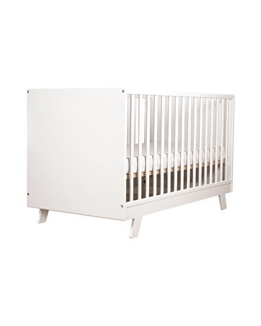 Lit &eacute;volutif Lubin 70x140 cm Coloris blanc  Natalys