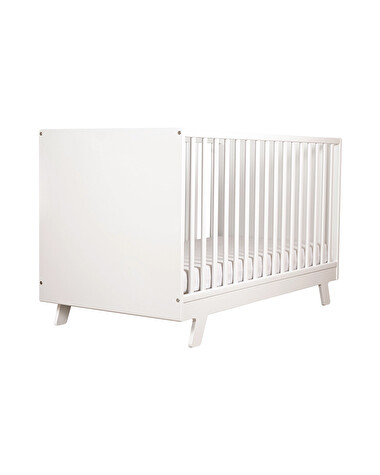 Lit &eacute;volutif Lubin 70x140 cm Coloris blanc  Natalys