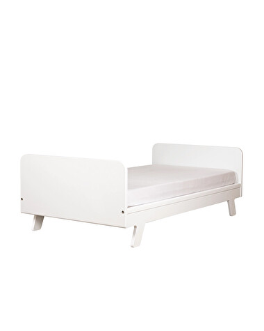 Lit &eacute;volutif Lubin 70x140 cm Coloris blanc  Natalys