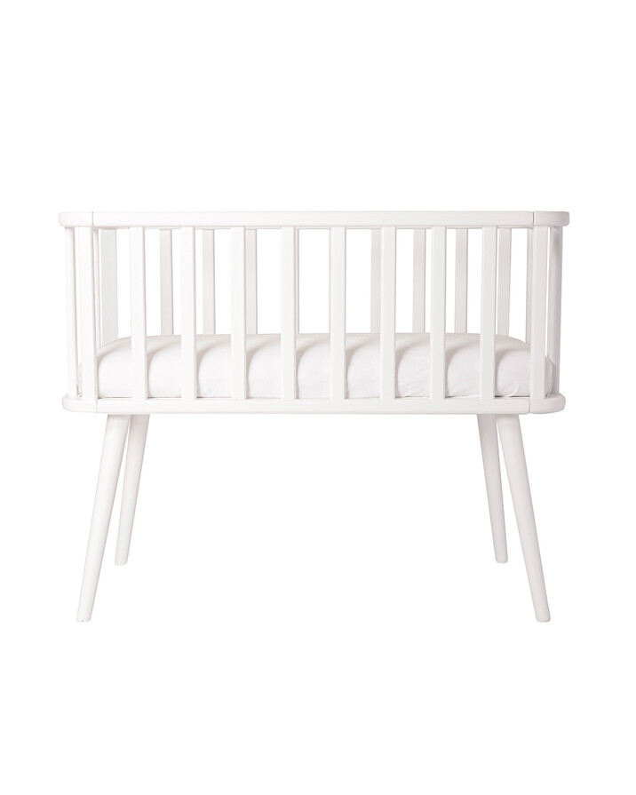 KidooCrafts Couffin Bébé Avec Support Bois Et Matelas 3 Couches - Berceau Moïse Naturel, Tressé Main, Idéal Cadeau Prénatal Et Naissance