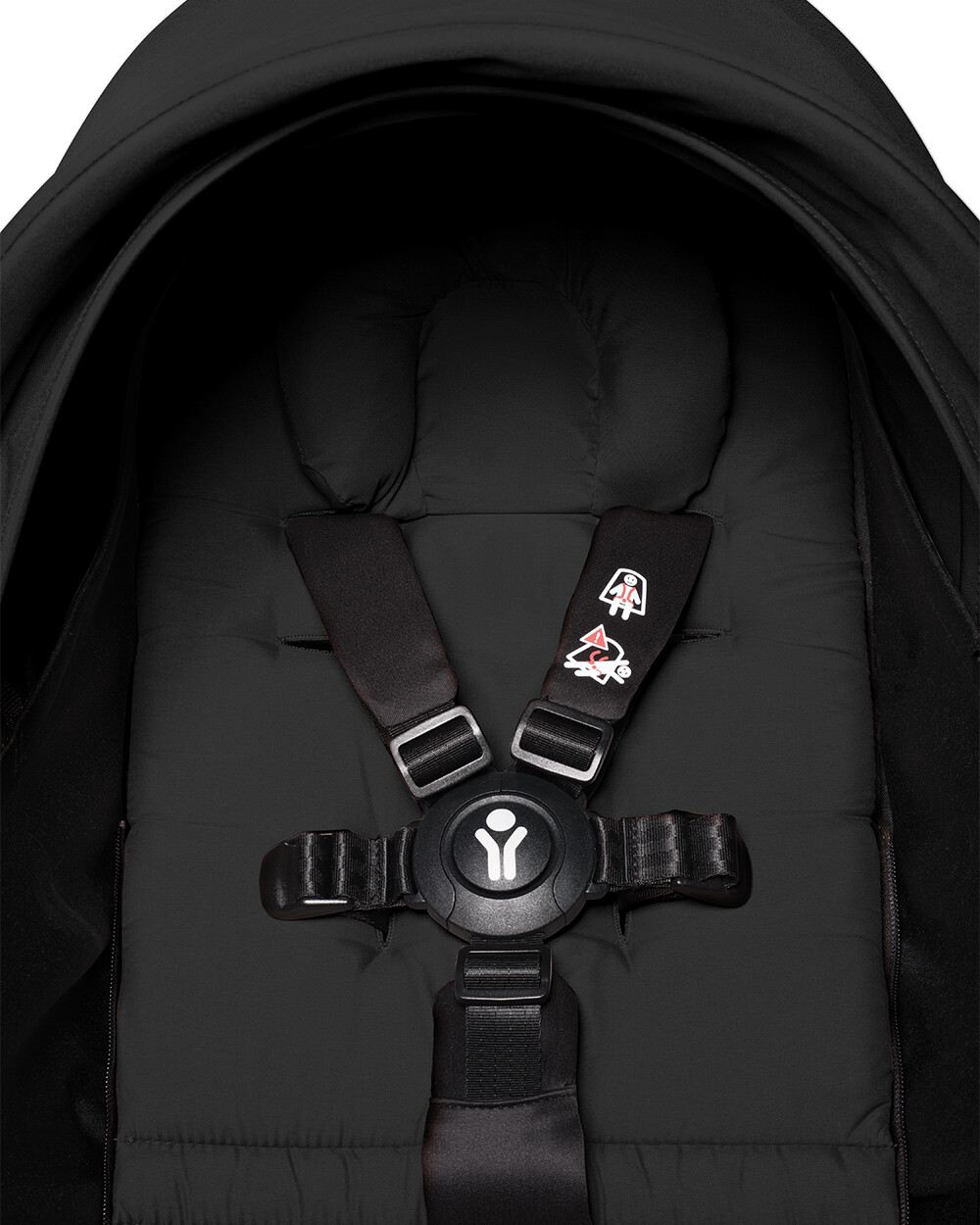 Pack poussette nouveau-né YOYO 0+ Coloris noir Stokke