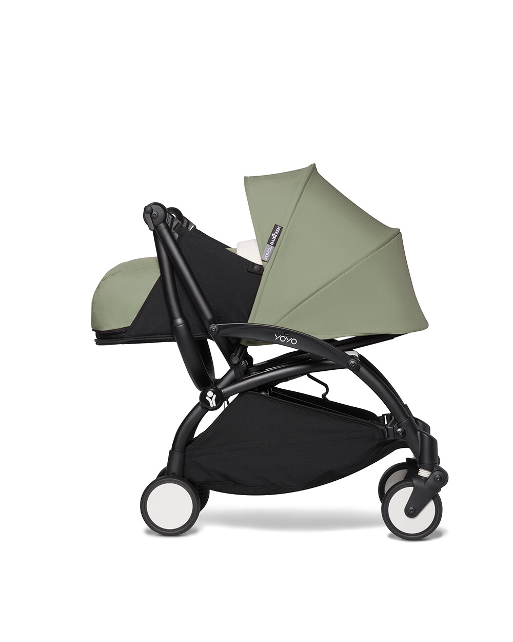 Pack poussette nouveau-né YOYO 0+ Coloris olive Stokke