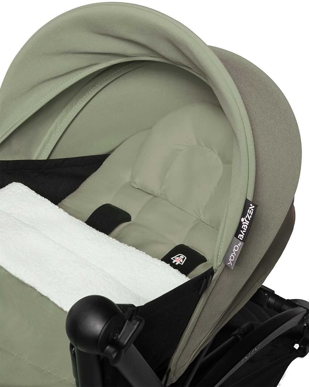 Pack poussette nouveau-né YOYO 0+ Coloris olive Stokke
