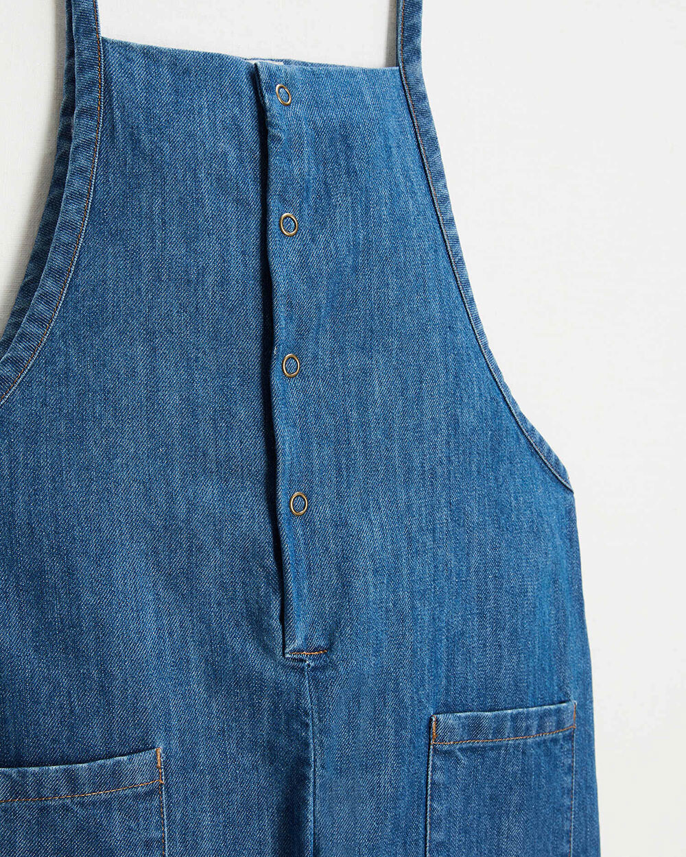 Combinaison en denim Coloris bleu Natalys