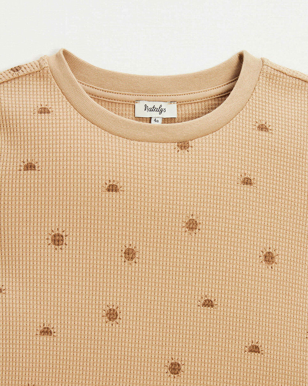 Tee shirt manches courtes Imprim&eacute; soleil  Natalys