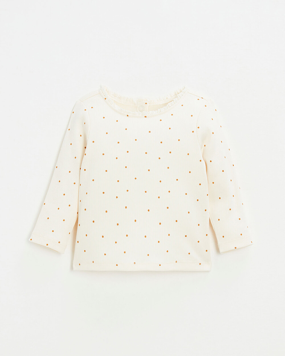 Tee-shirt imprim&eacute; pois Coloris &eacute;cru  Natalys