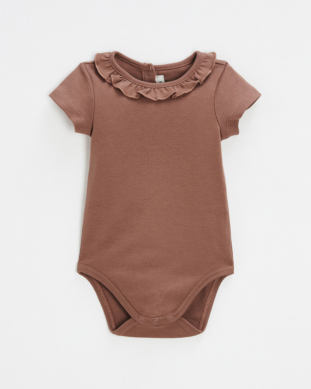 Body ajour&eacute;e manches courtes Coloris rose fonc&eacute;  Natalys