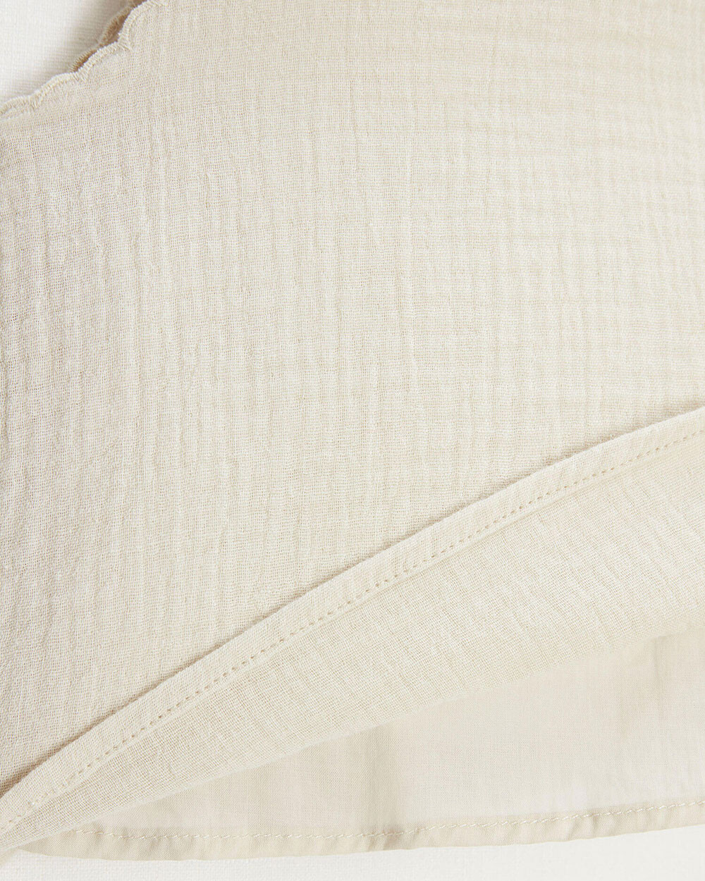 Blouse sans manches brodée Coloris naturel Natalys