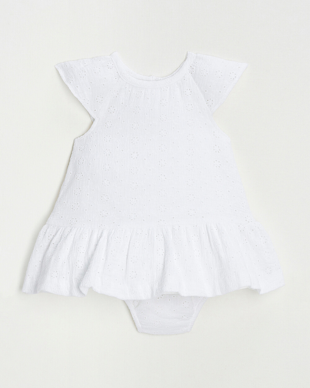 Robe en broderie anglaise Coloris écru Natalys